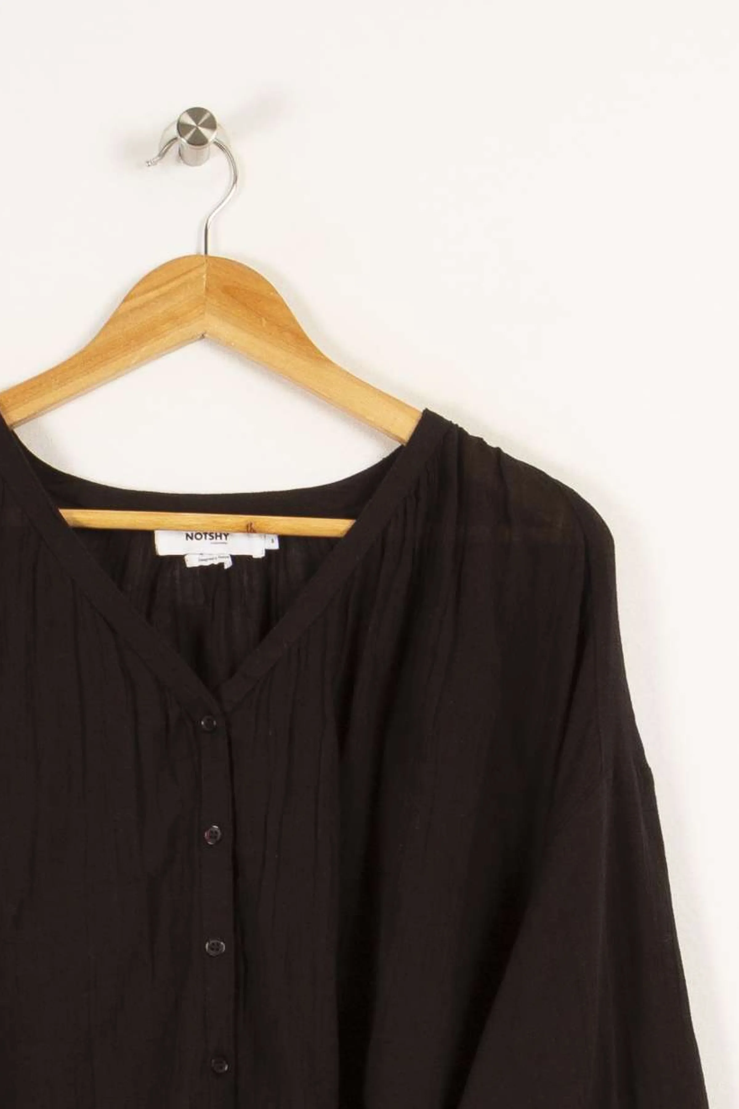 Notshy Cashmere Chemises<Chemise - Taille S/36 Noir