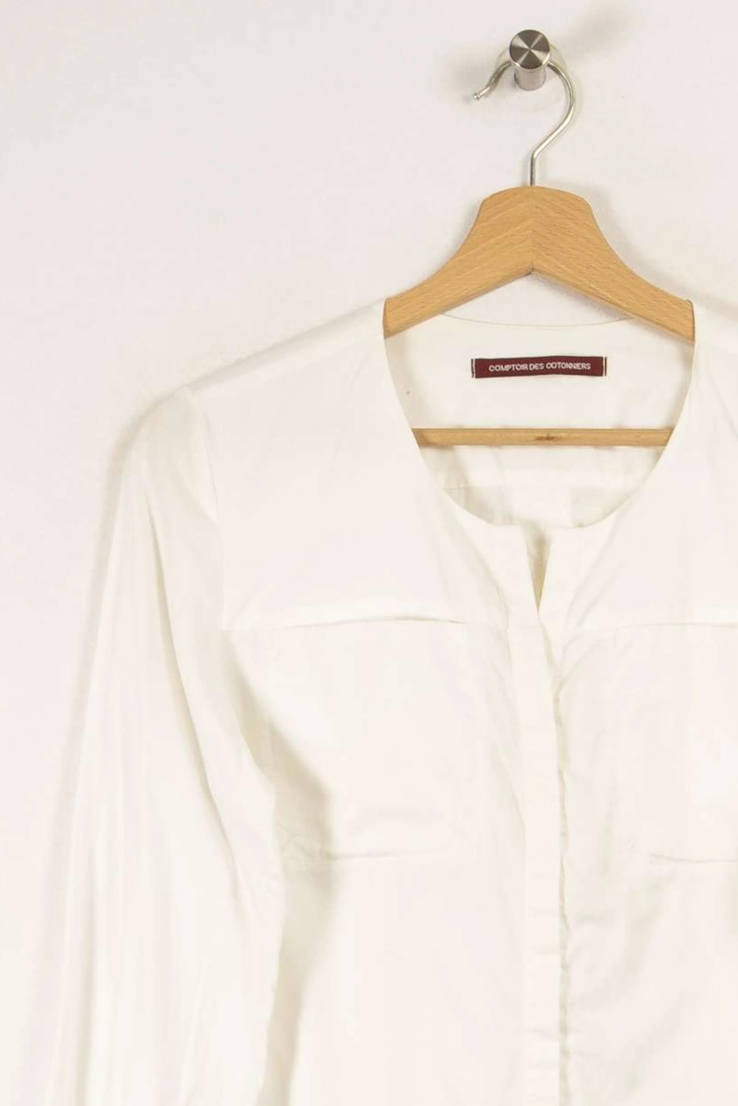 Comptoir des Cotonniers Chemises<Chemise he - Taille M/38 Blanc