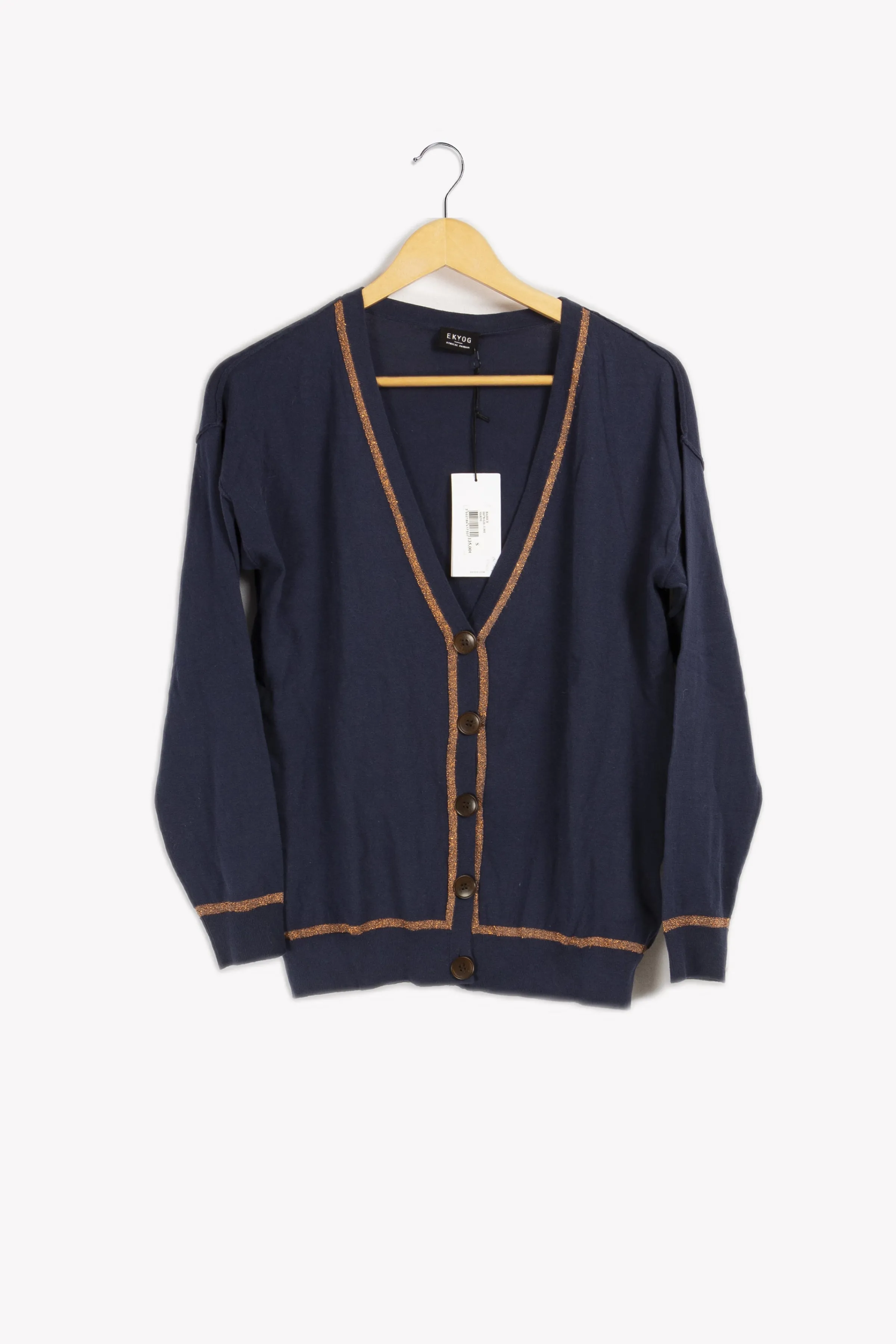 Ekyog Mailles | Pulls & Cardigans<Gilet Badice - Marine - S Bleu