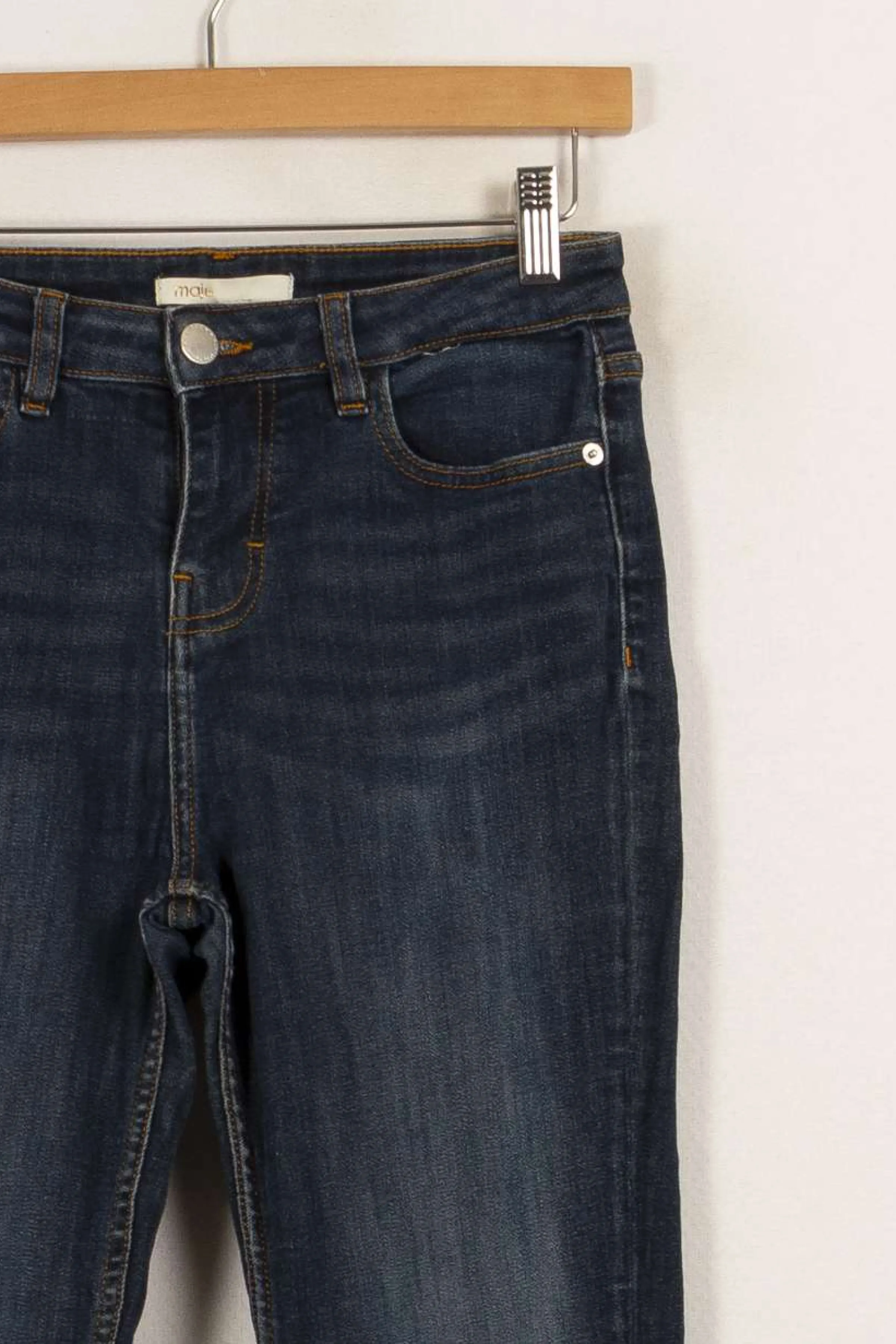 Maje Jeans<Jean - Taille S/36 Bleu
