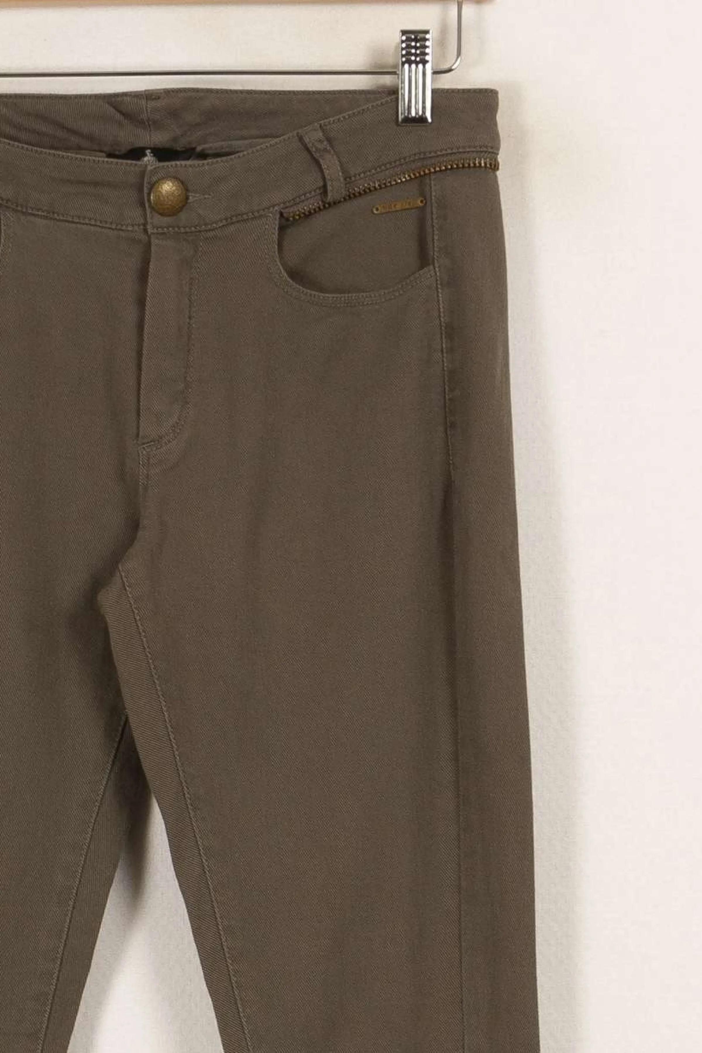 One Step Jeans<Jean Marron - Taille S/36 Beige