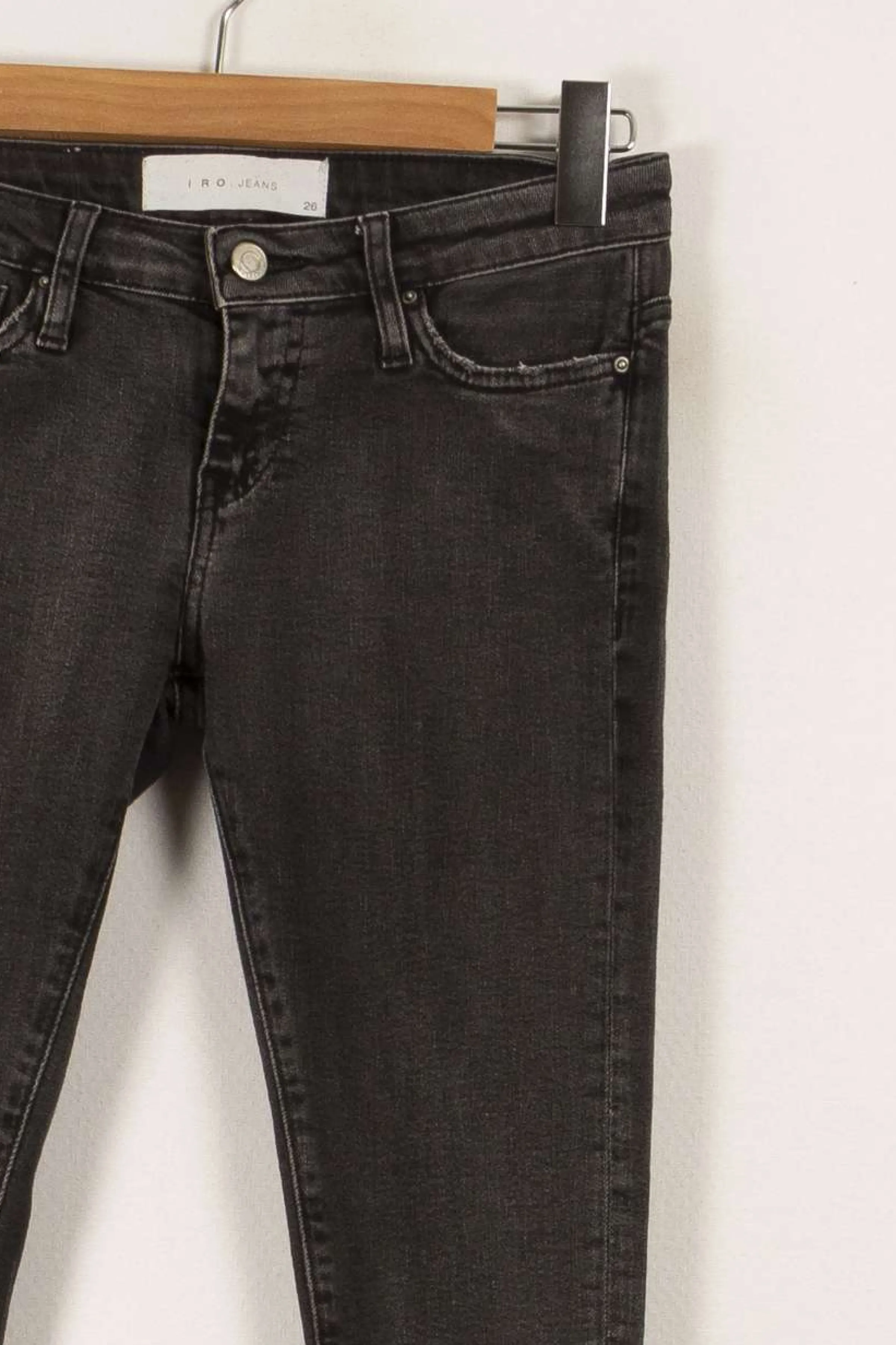 IRO Jeans<Jean noir - Taille S/36 Gris