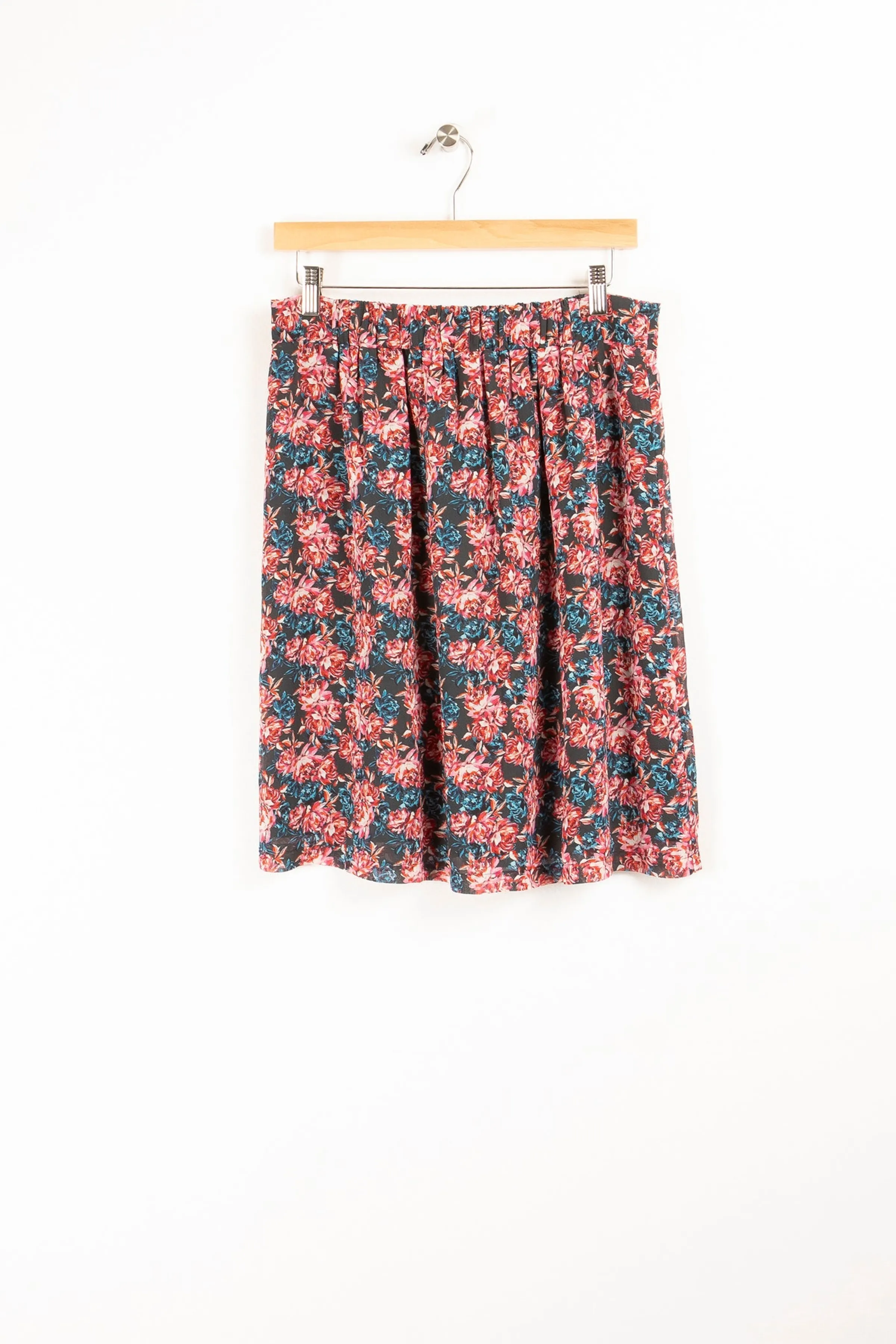 Ekyog Jupes<Jupe à motif de fleurs pour l'été - Taille L/40 Multicolore