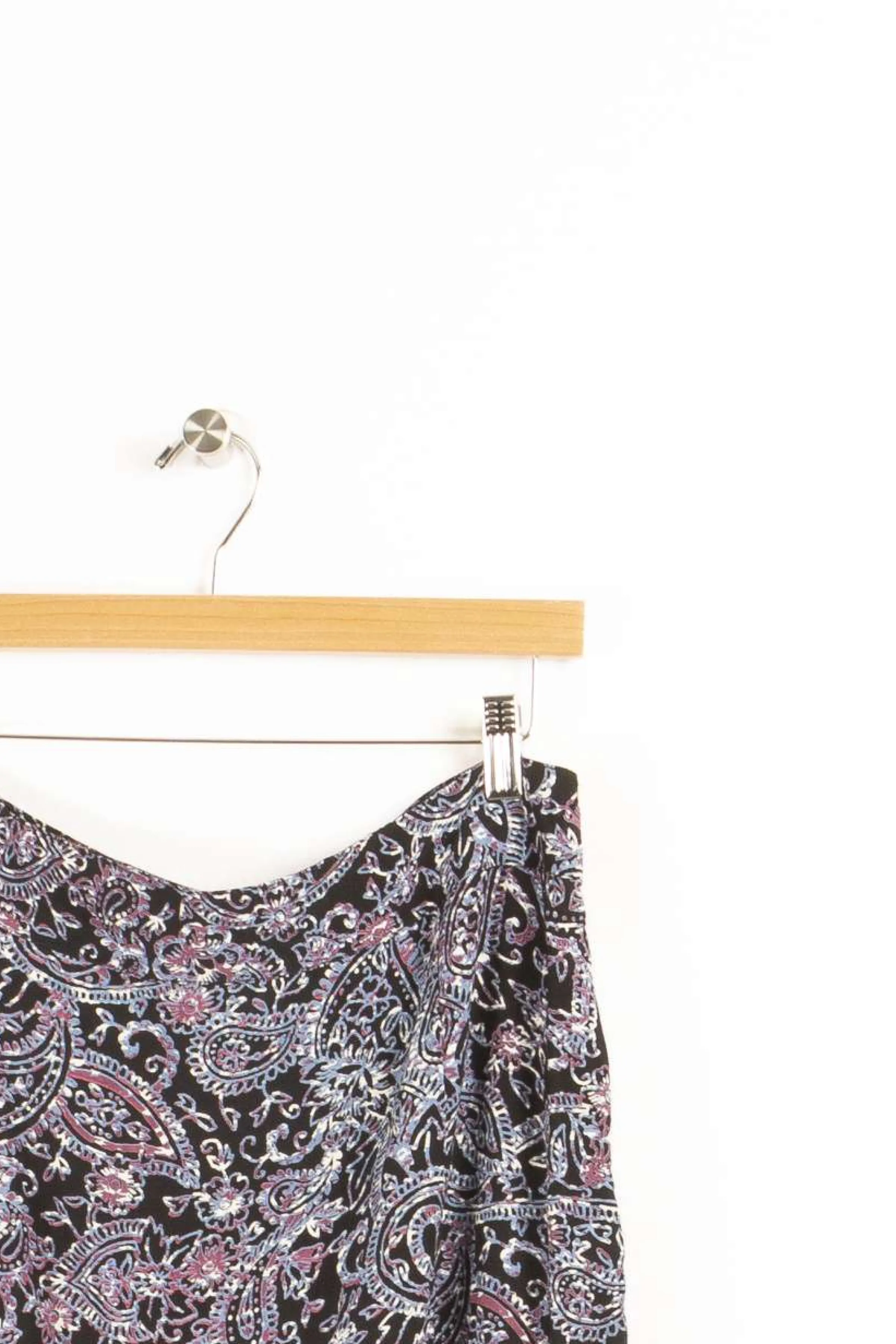 La Fée Maraboutée Jupes<Jupe longue imprimée à volant en viscose écoresponsable - XL/42 Multicolore