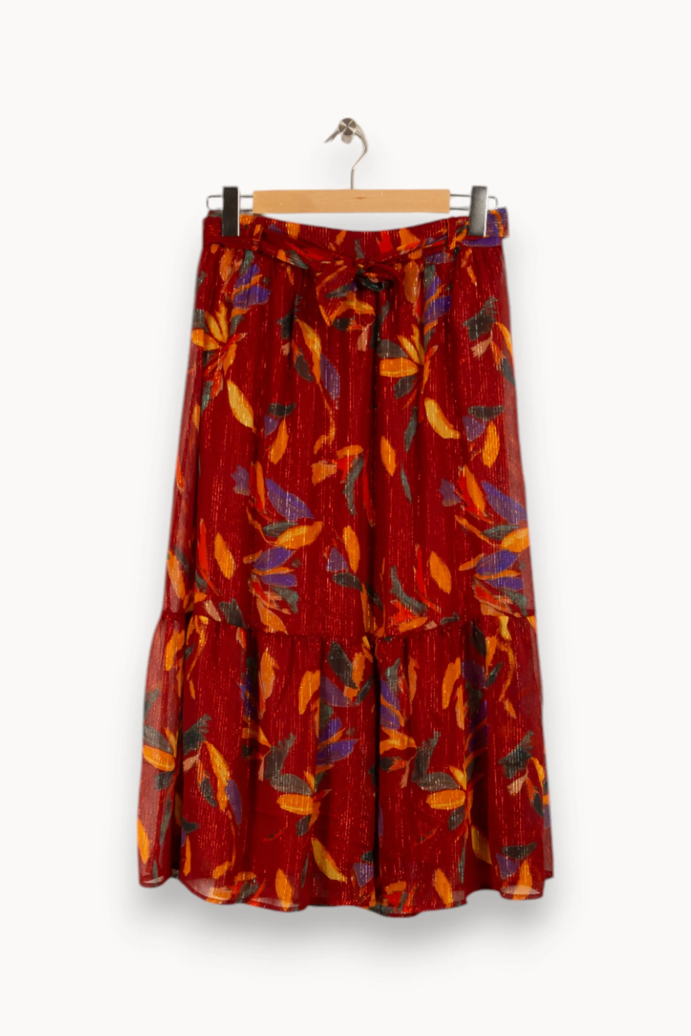 Grace & Mila Jupes<Jupe longue à motifs - Taille L/40 Multicolore