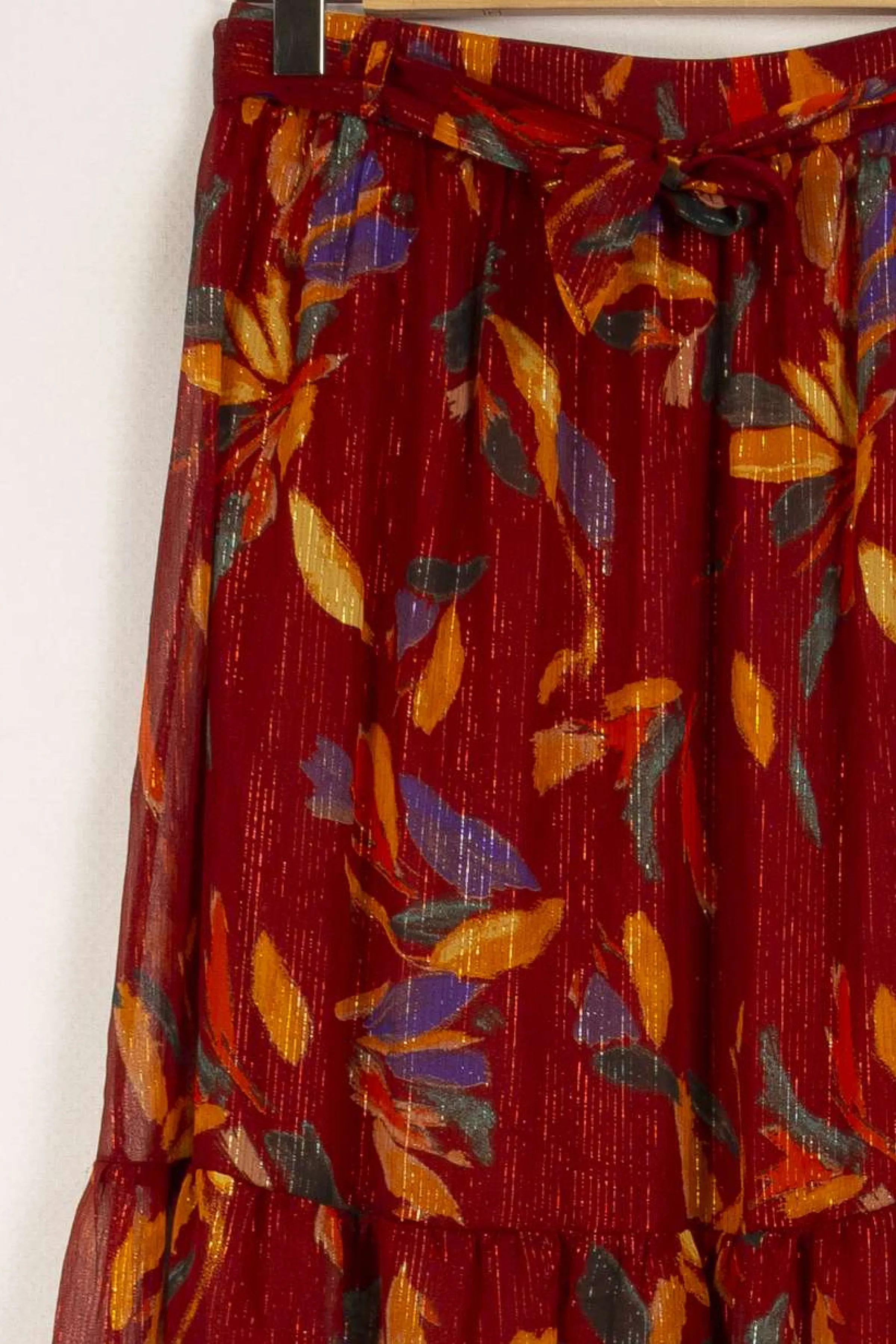 Grace & Mila Jupes<Jupe longue à motifs - Taille L/40 Multicolore