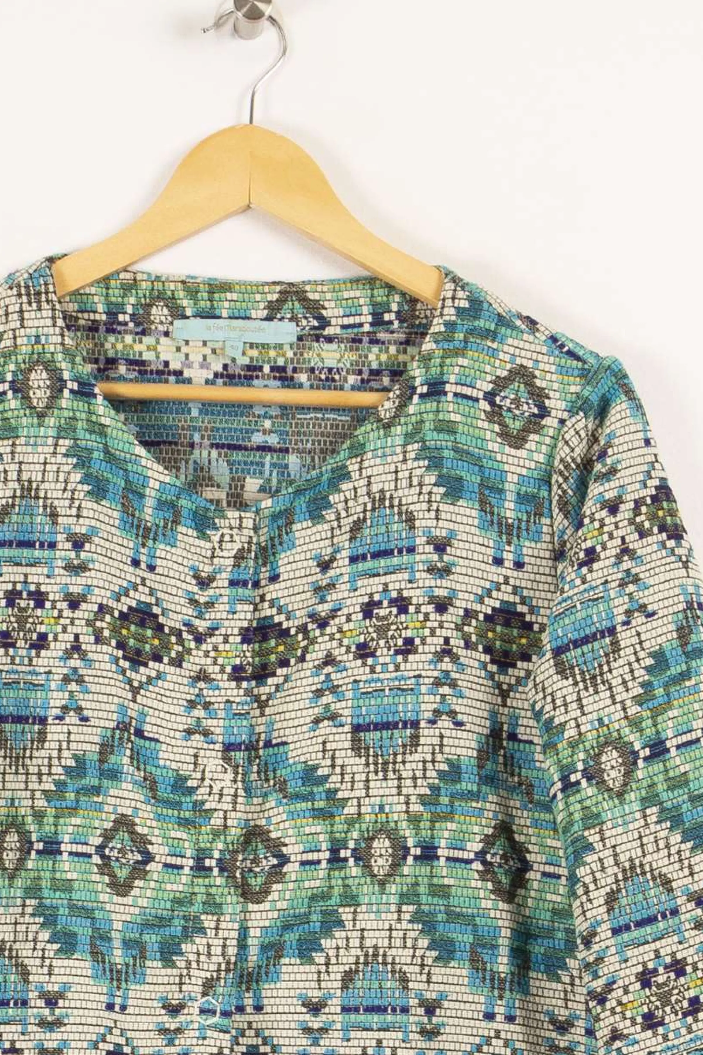 La Fée Maraboutée Vestes & Manteaux<Manteau - Taille L/40 Multicolore