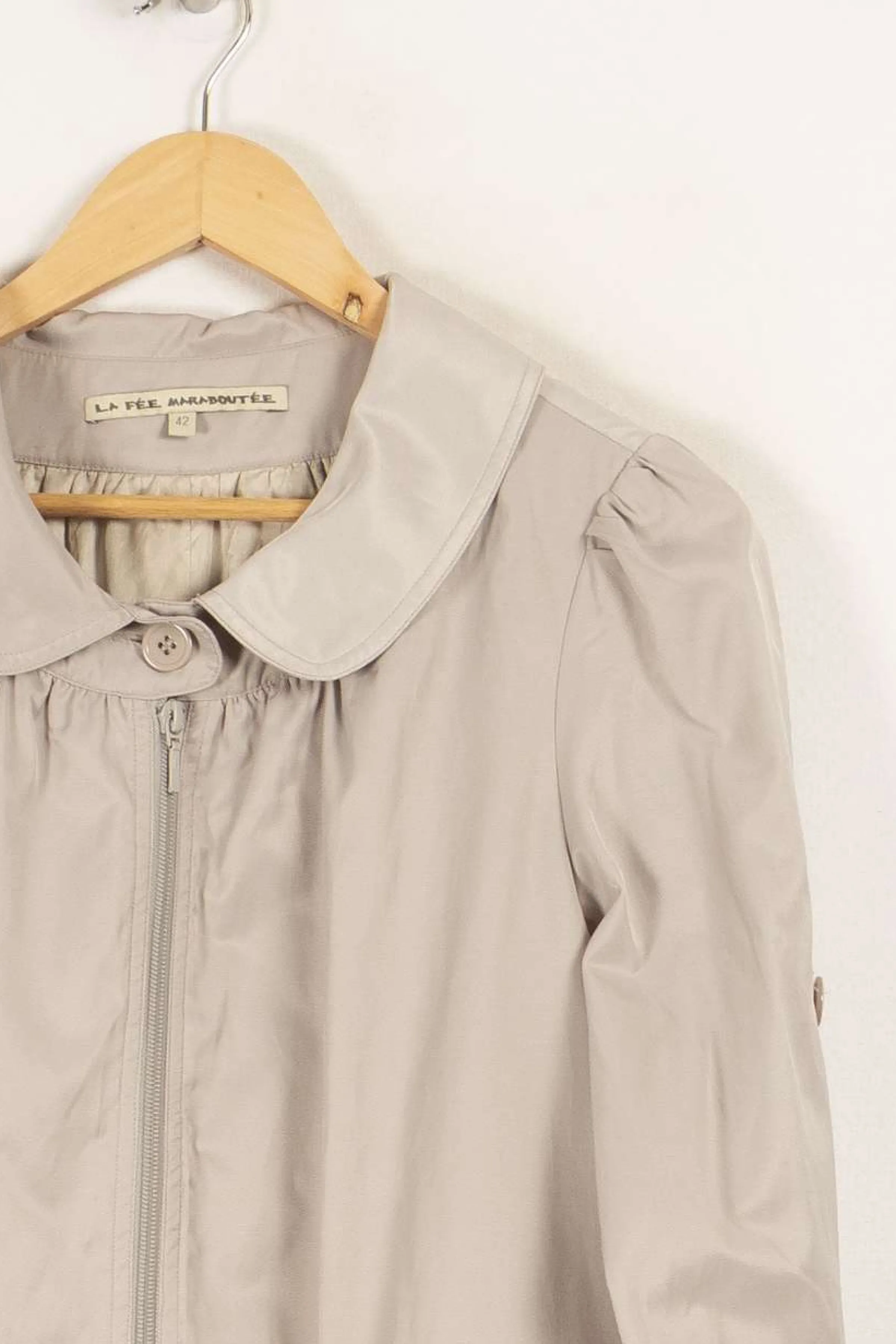 La Fée Maraboutée Vestes & Manteaux<Manteau - Taille XL/42 Gris