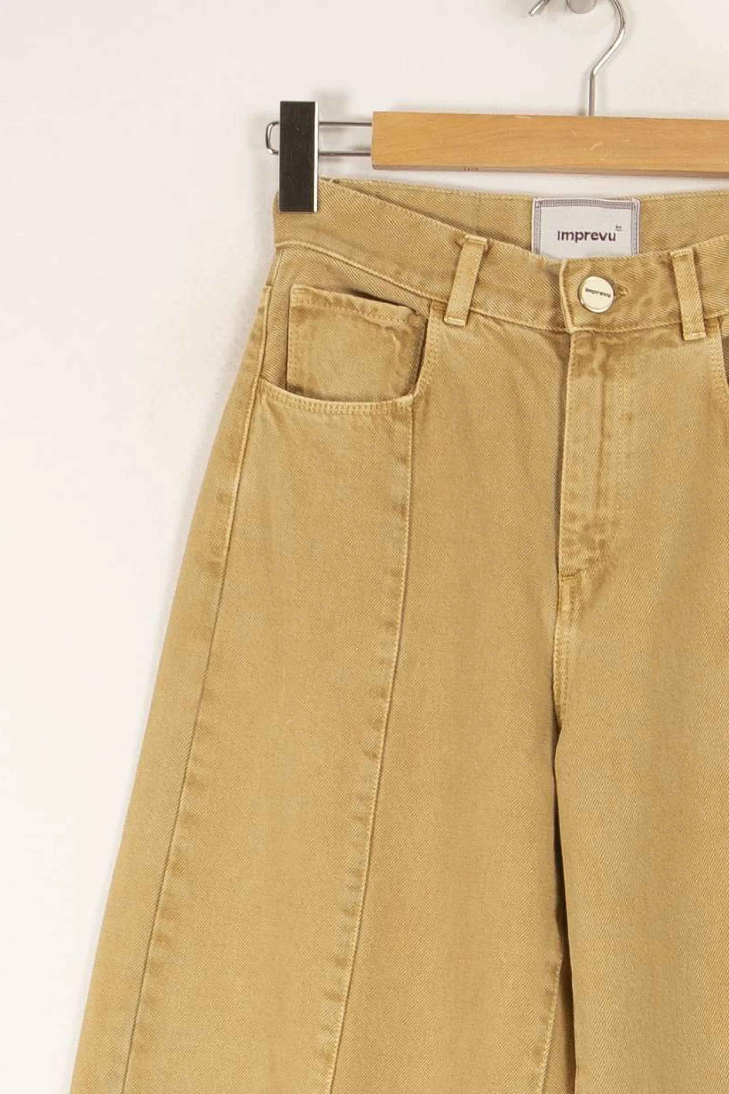 Imprevu Pantalons<Pantalon - XS/34 Beige