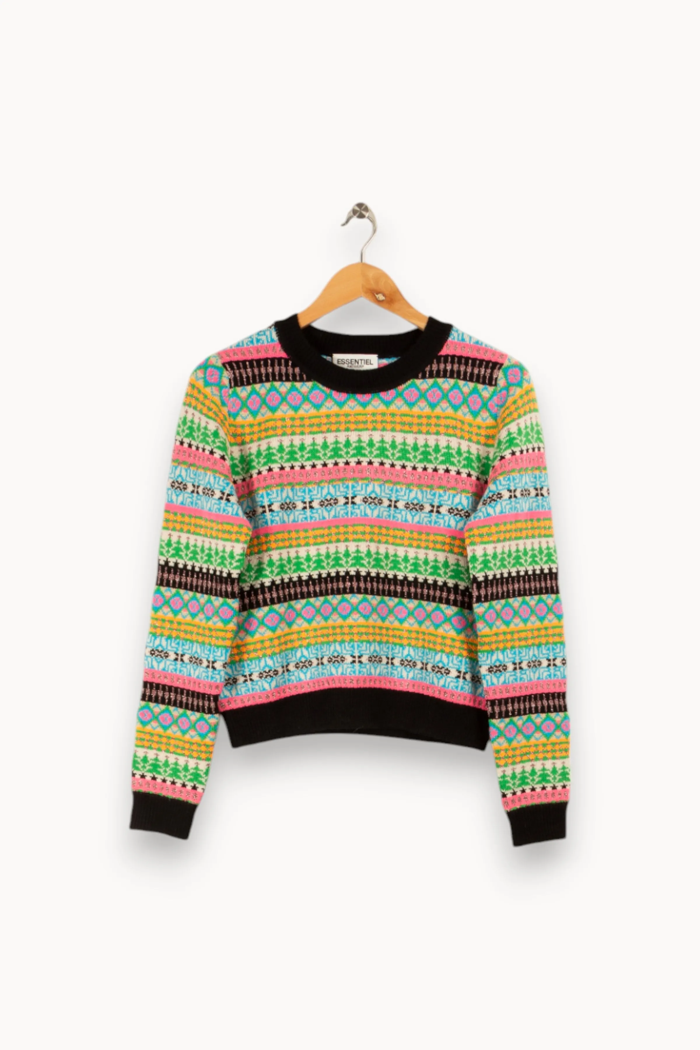 Essentiel Antwerp Des Pièces Pour Être Au Chaud | Mailles<Pull d'hiver - Taille S/36 Multicolore