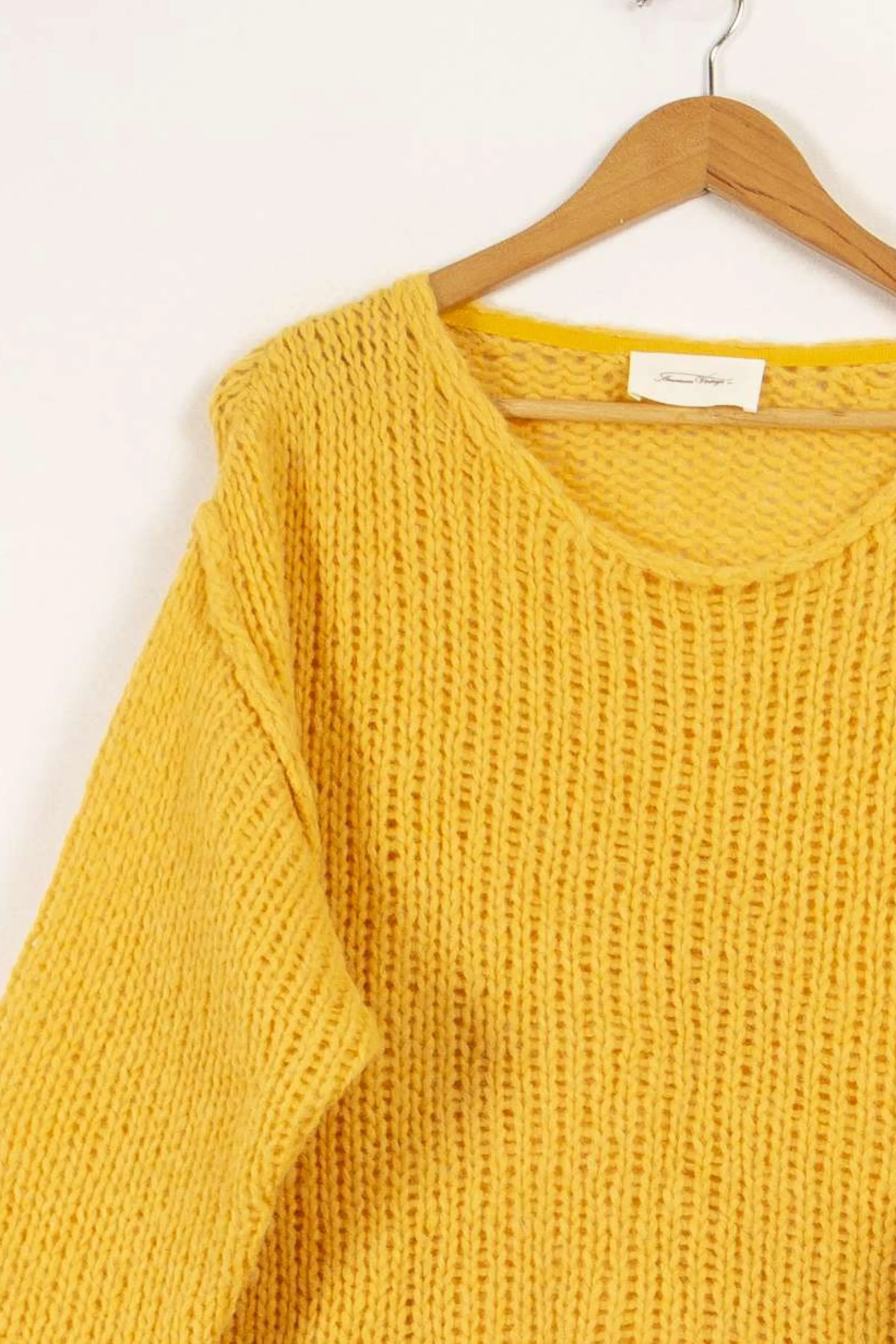 American Vintage Mailles<Pull en maille - Taille Unique Jaune
