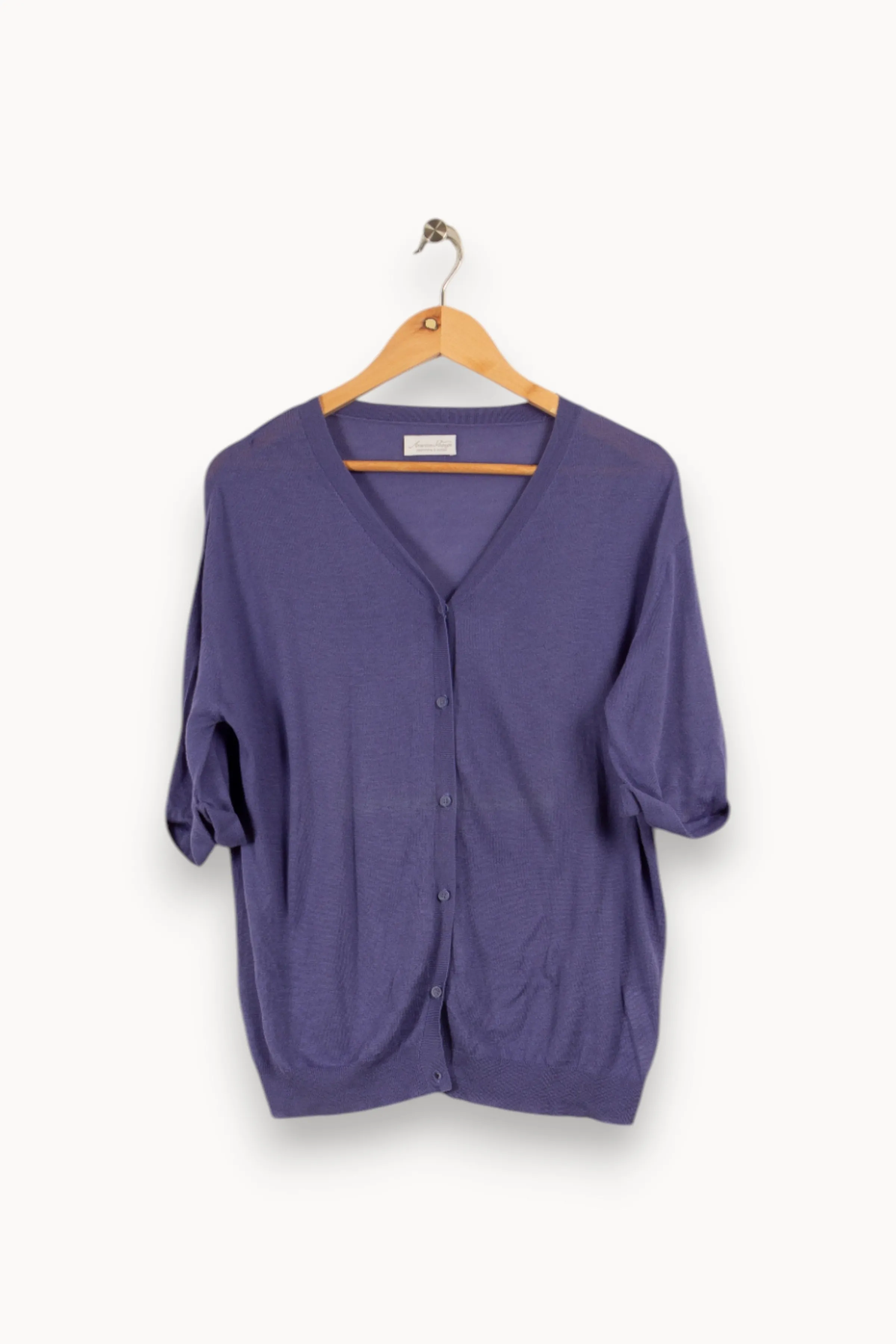 American Vintage Mailles | Pulls & Cardigans<Pull - Taille M/38 Violet