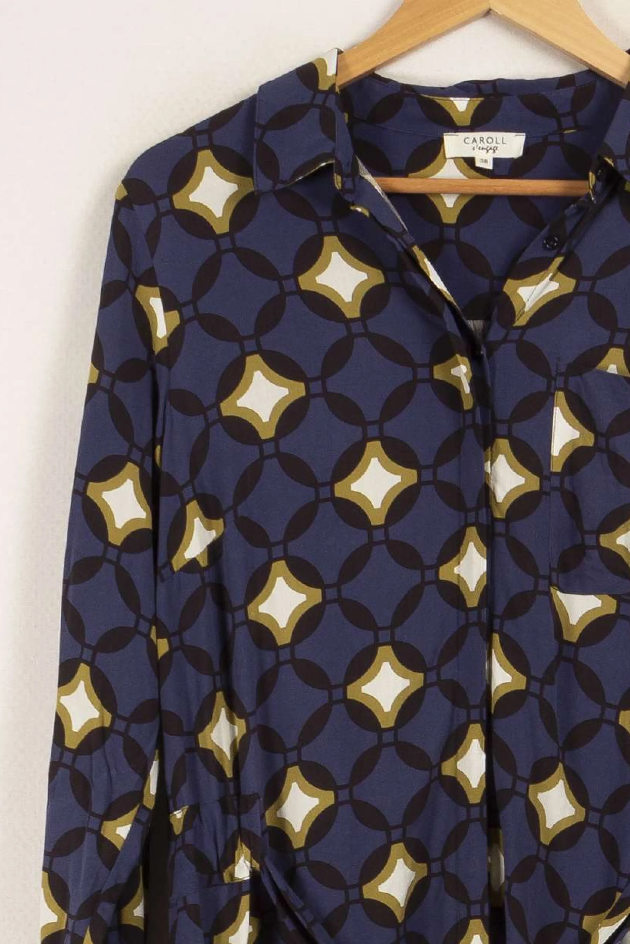 Caroll Robes<Robe e - Taille M/38 Bleu