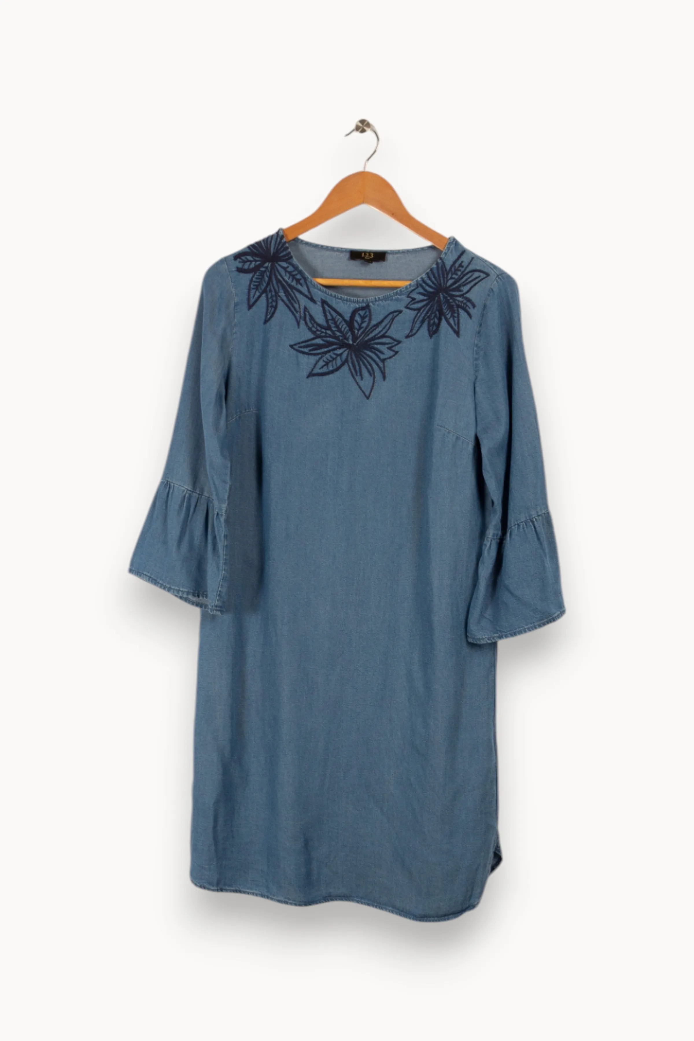 Maison 123 Robes<Robe e avec détails - Taille M/38 Bleu