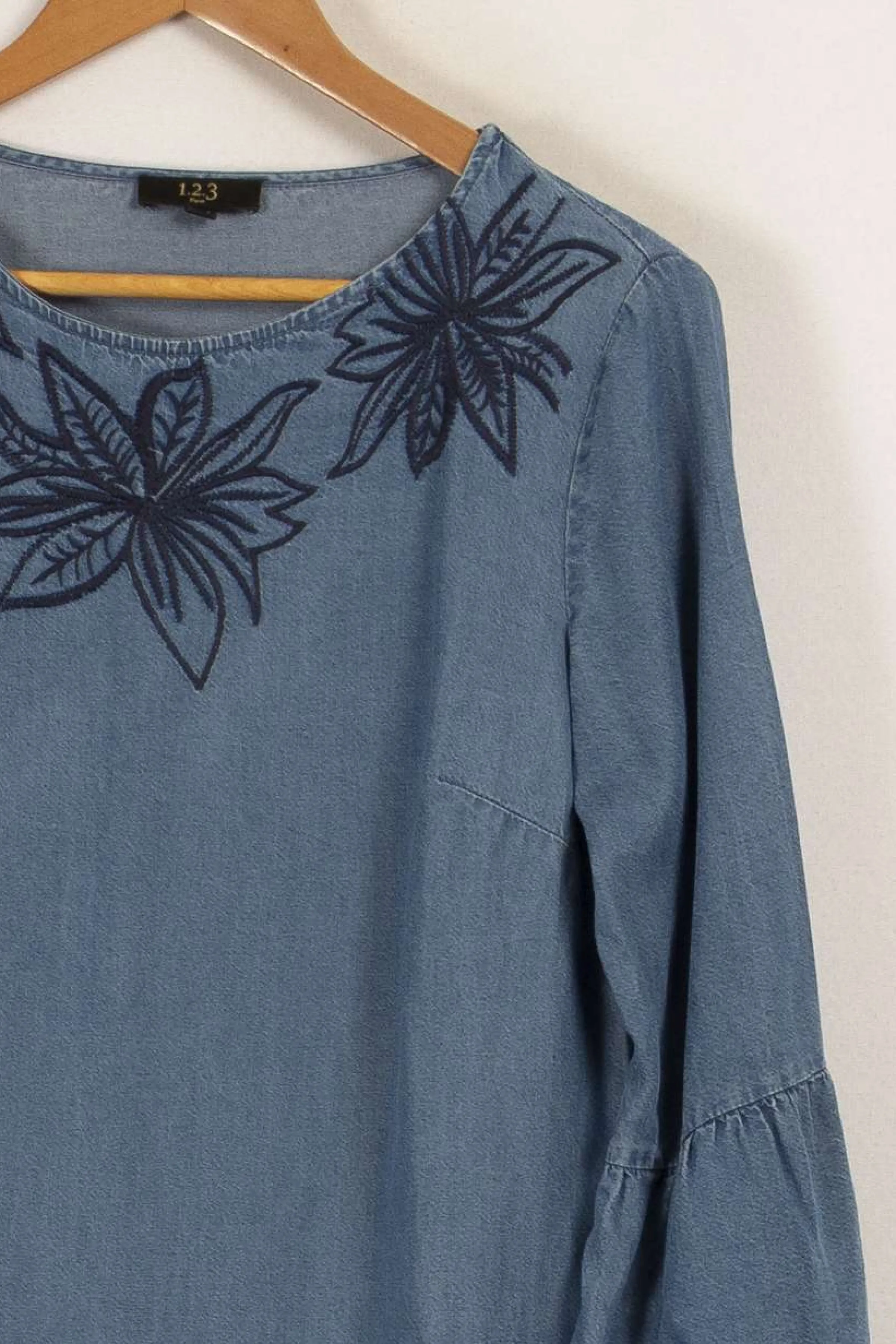 Maison 123 Robes<Robe e avec détails - Taille M/38 Bleu