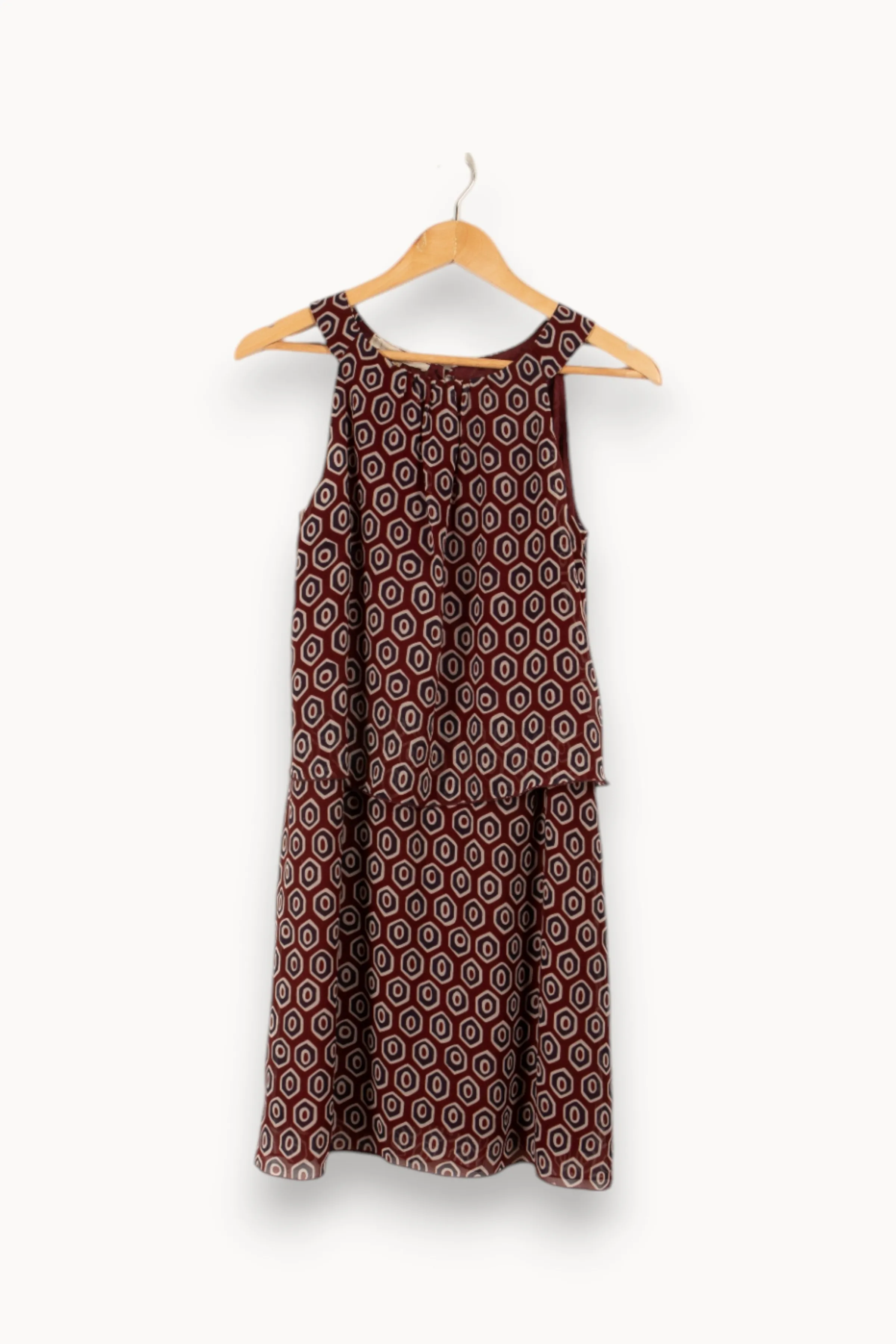 La Fée Maraboutée Robes<Robe à motifs - Taille M/38 Bordeaux