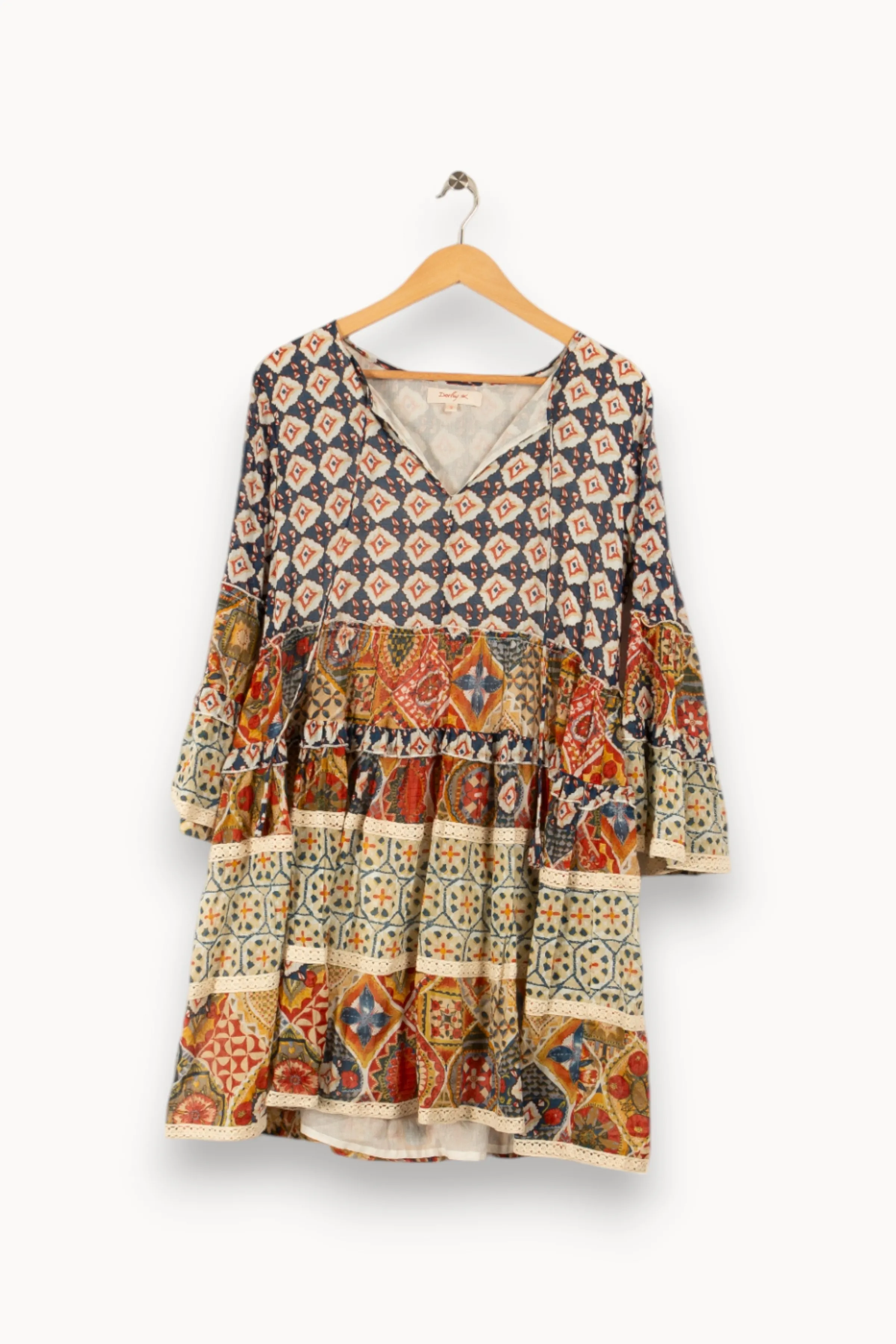 Derhy Robes<Robe courte - Taille S/36 Multicolore