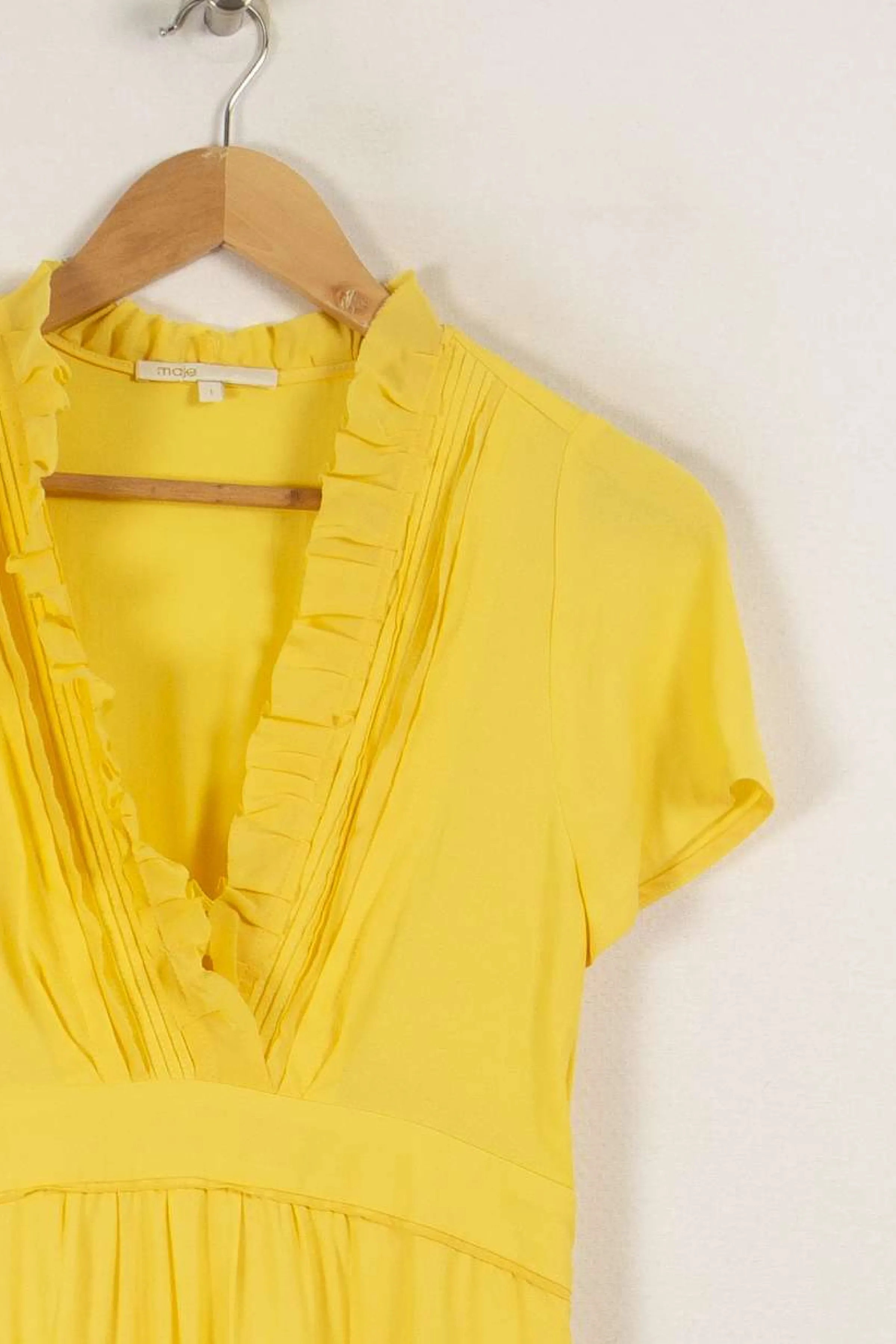 Maje Robes<Robe - Taille M/38 Jaune