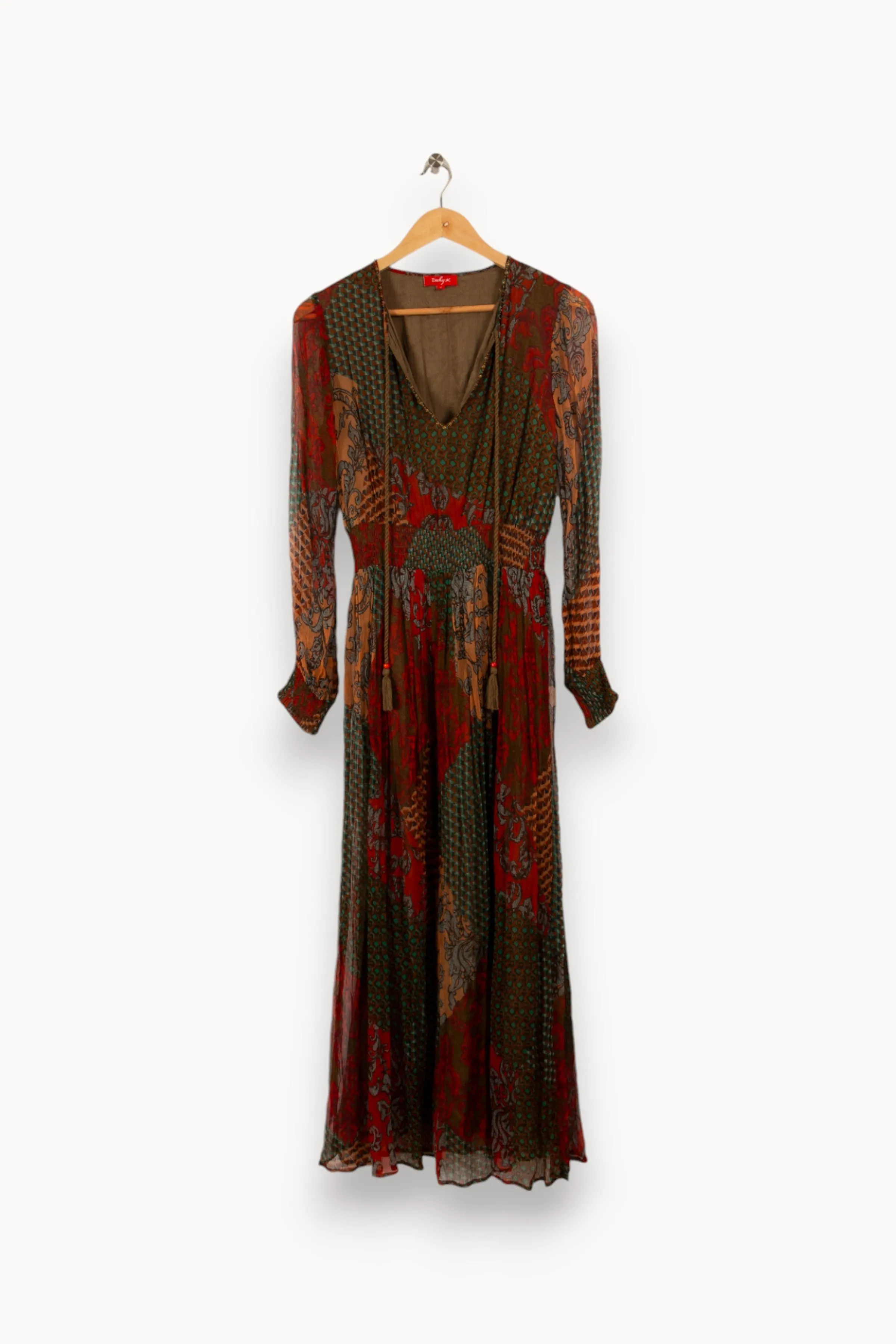 Derhy Robes<Robe longue à motifs - Taille S/36 Multicolore