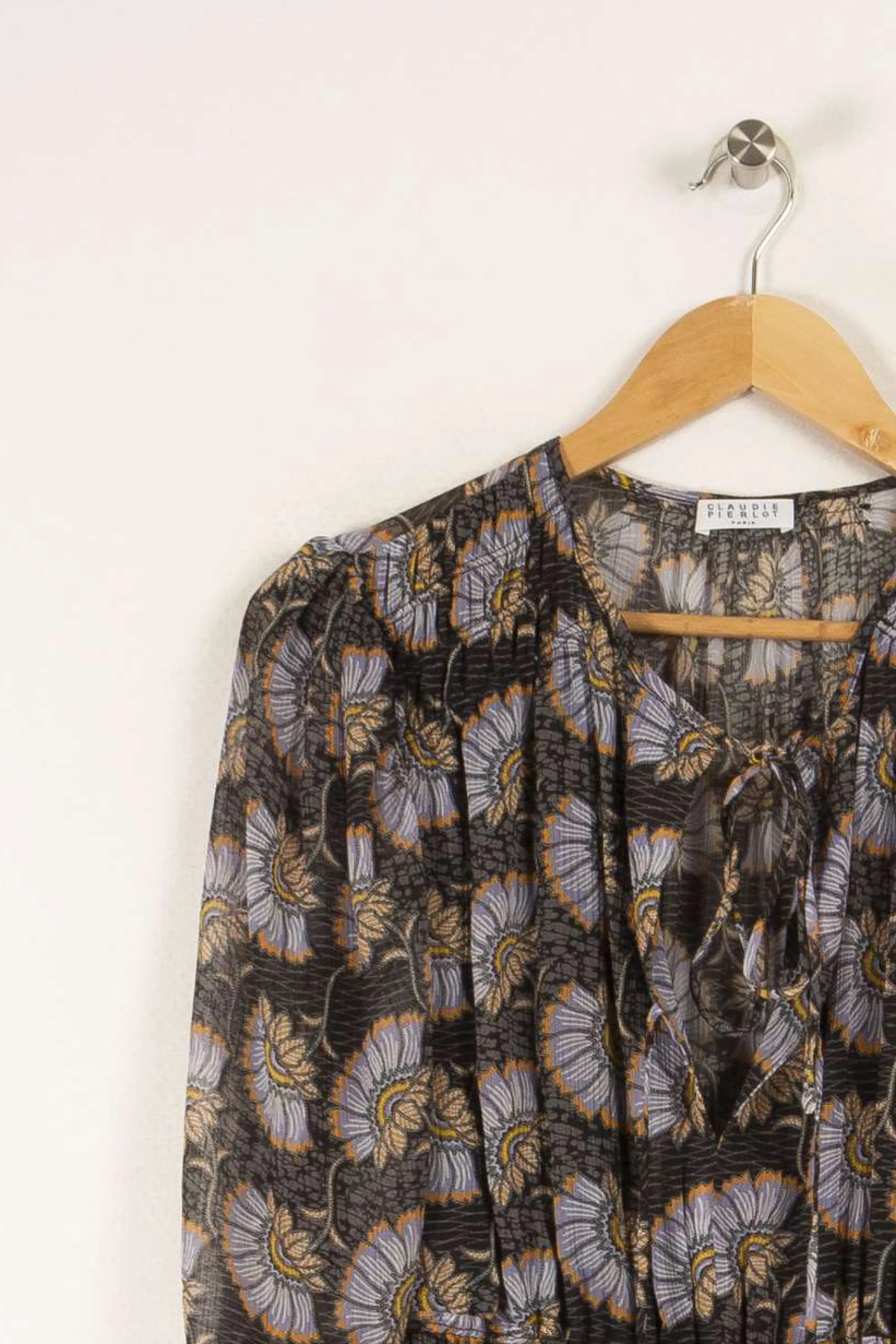 Claudie Pierlot Robes<Robe à motifs - Taille S/36 Multicolore
