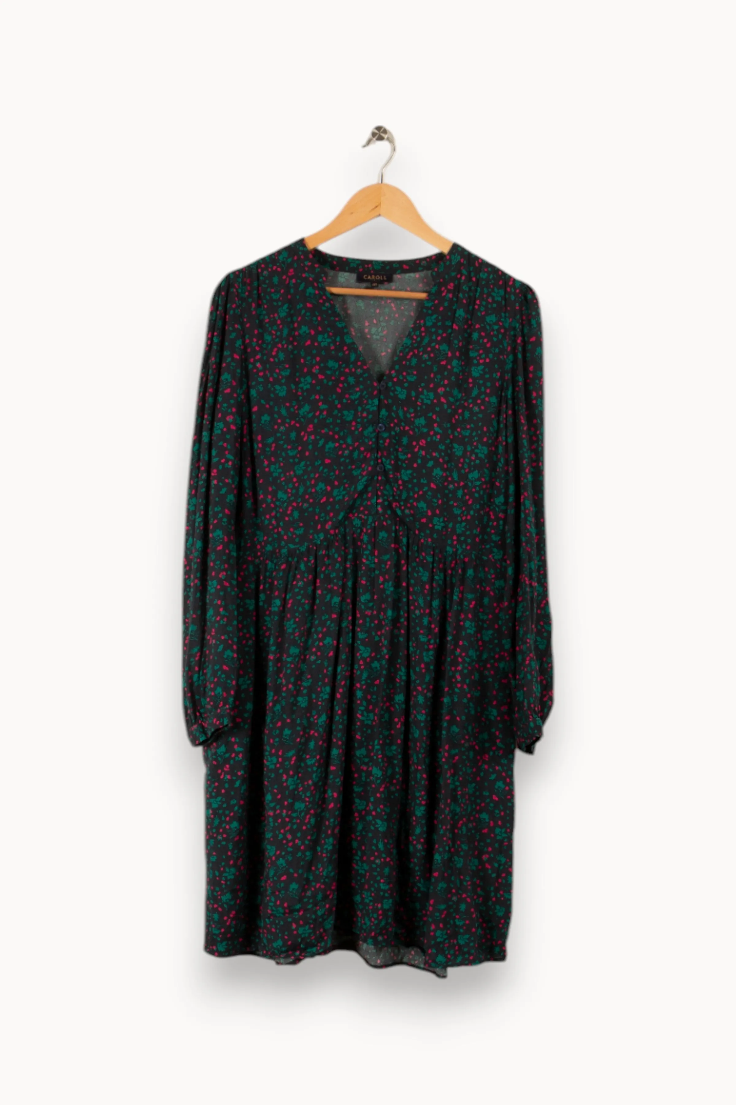 Caroll Robes<Robe multicolore - Taille L/40 Vert