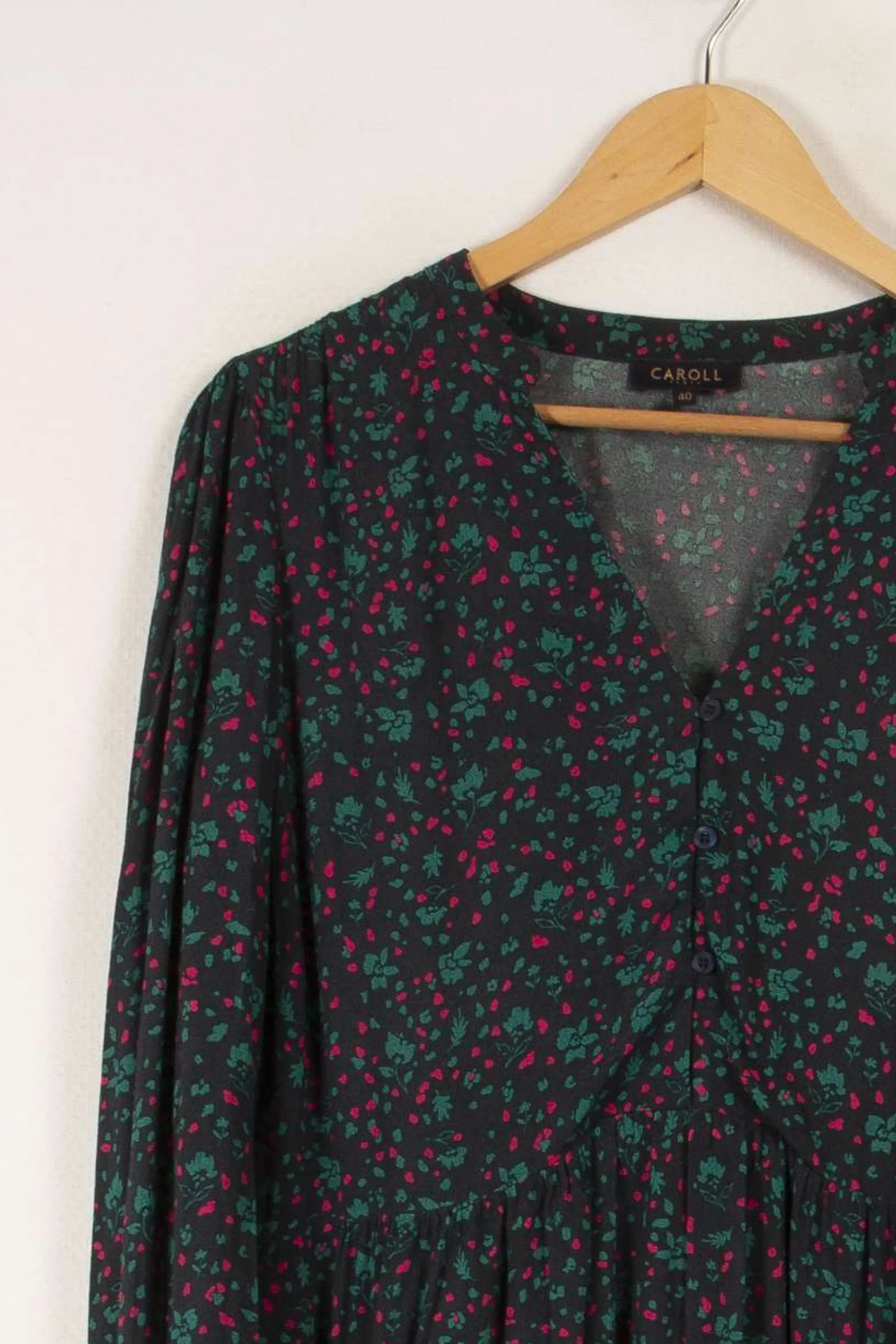 Caroll Robes<Robe multicolore - Taille L/40 Vert