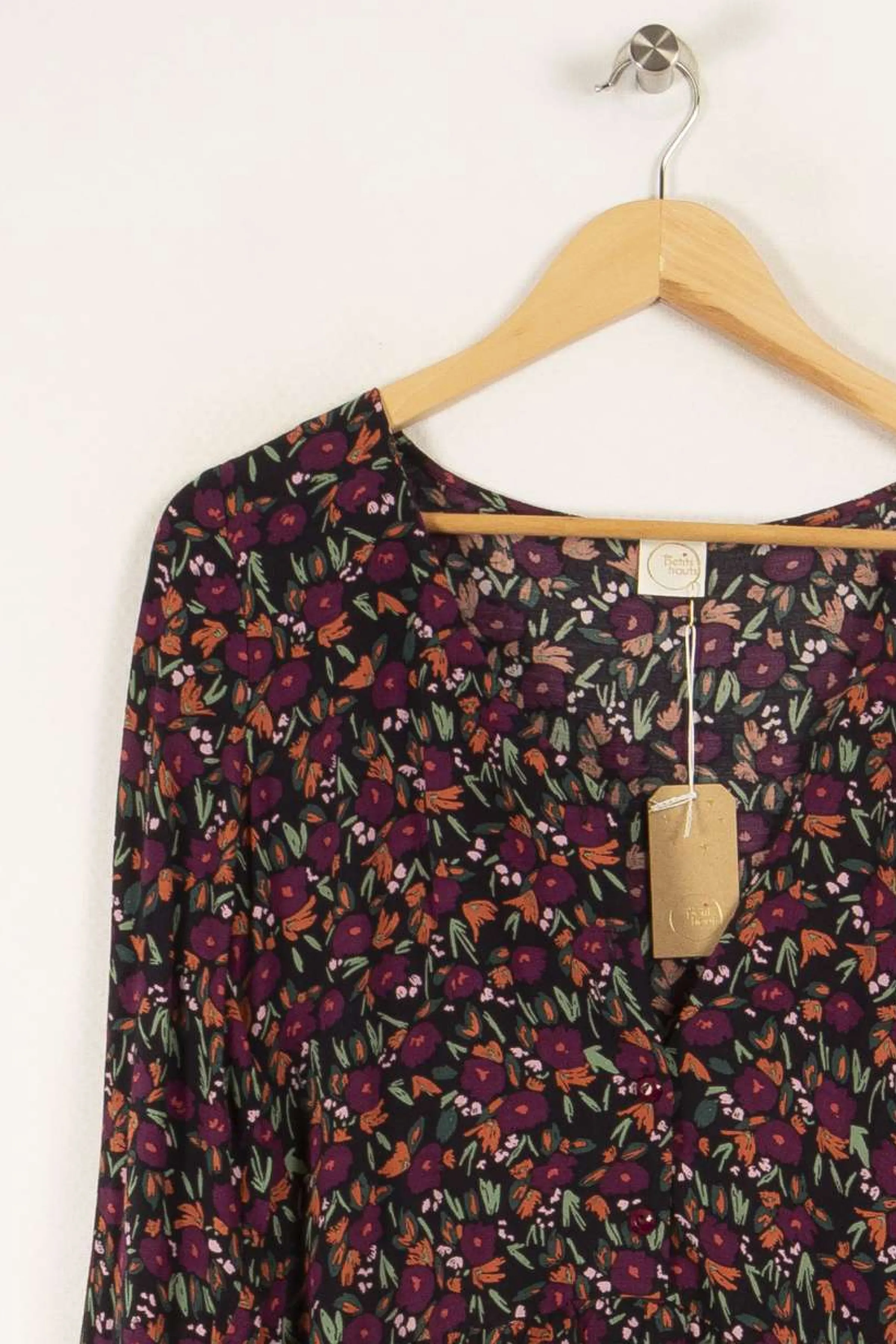Des petits hauts Robes<Robe fleurie - Taille S/36 Multicolore