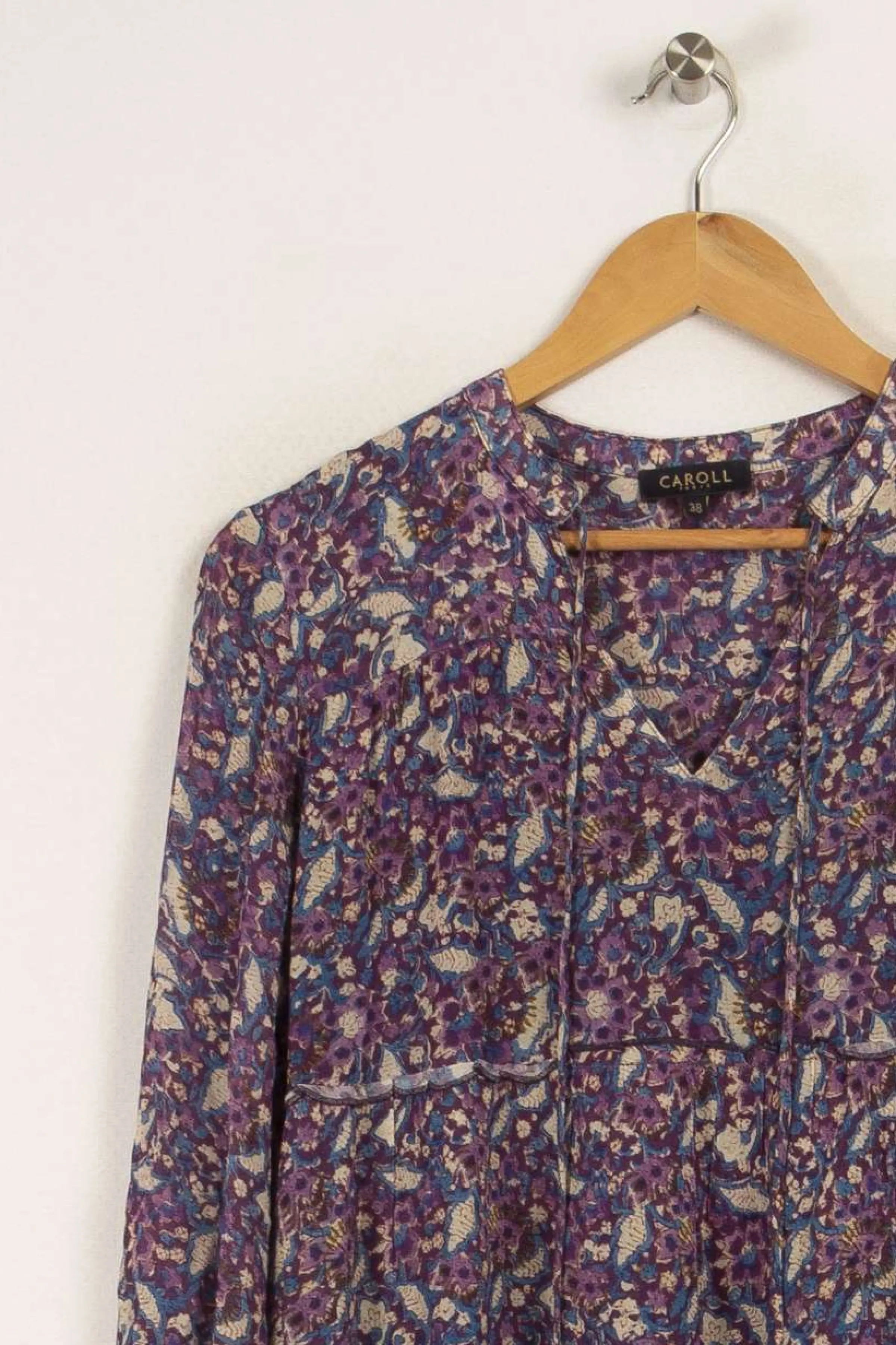Caroll Robes<Robe multicolore te - Taille M/38 Violet