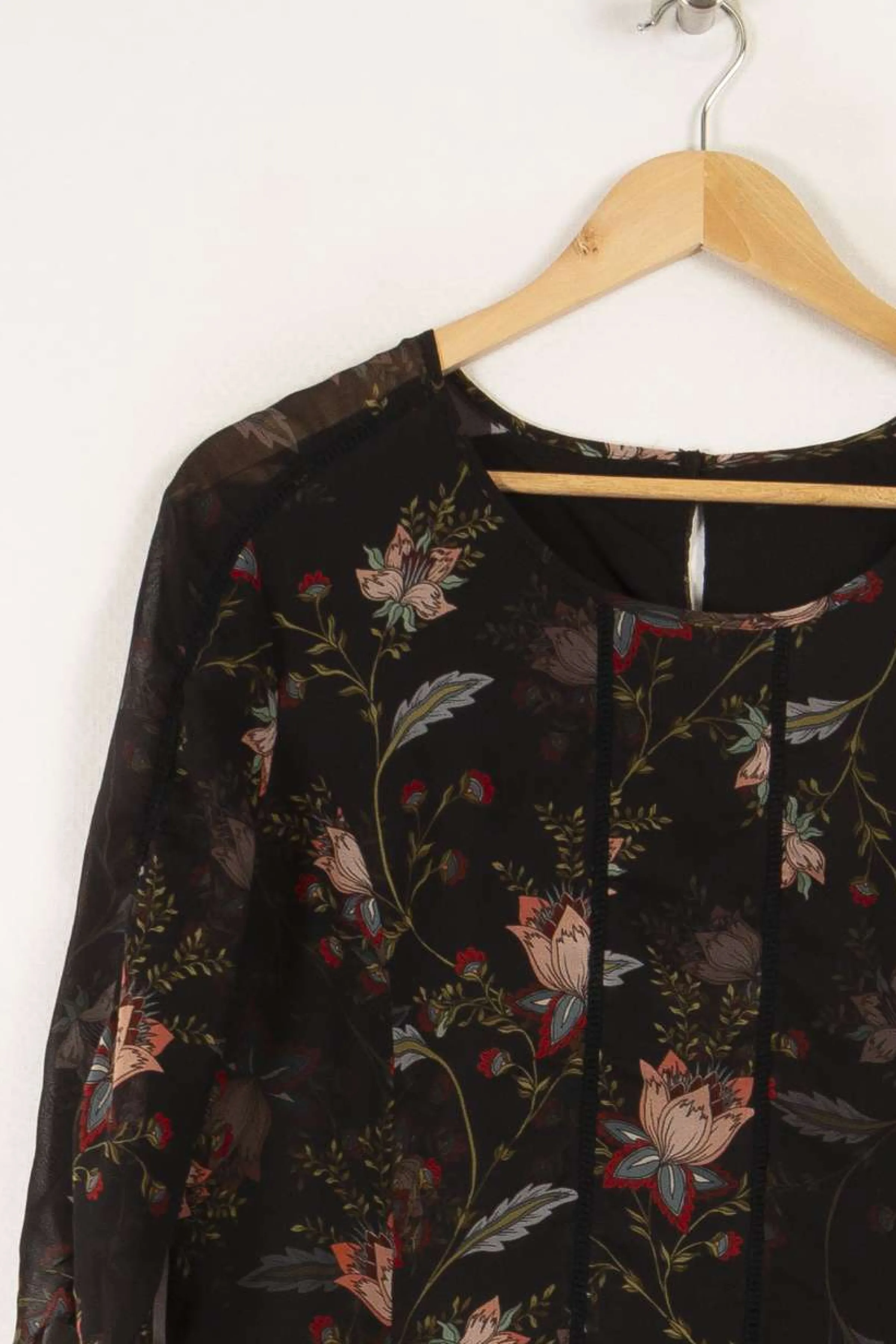 One Step Robes<Robe e à motifs - Taille S/36 Noir