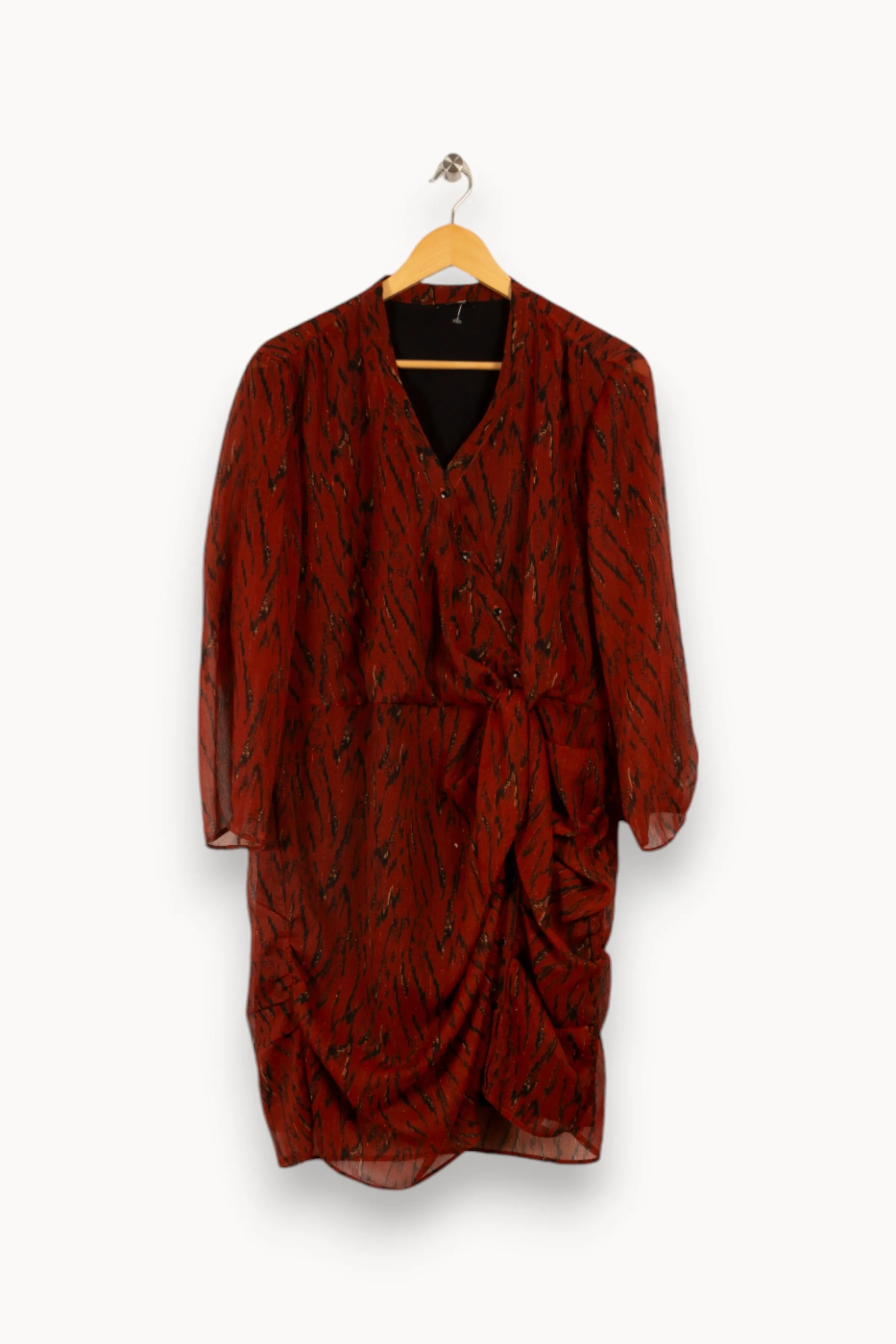 One Step Robes<Robe à motifs - Taille XXL/44 Orange