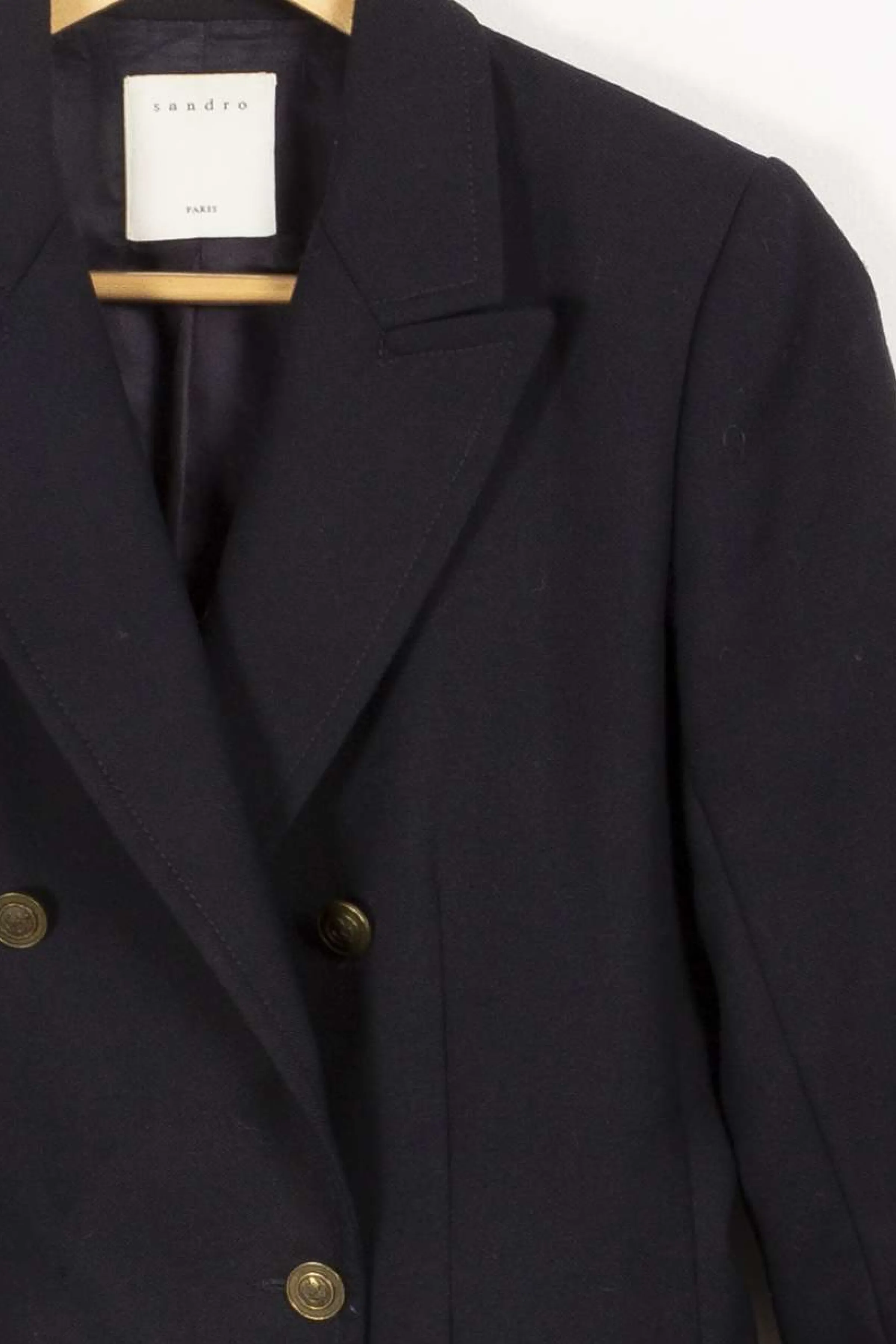 Sandro Vestes & Manteaux<Veste - 34 Bleu