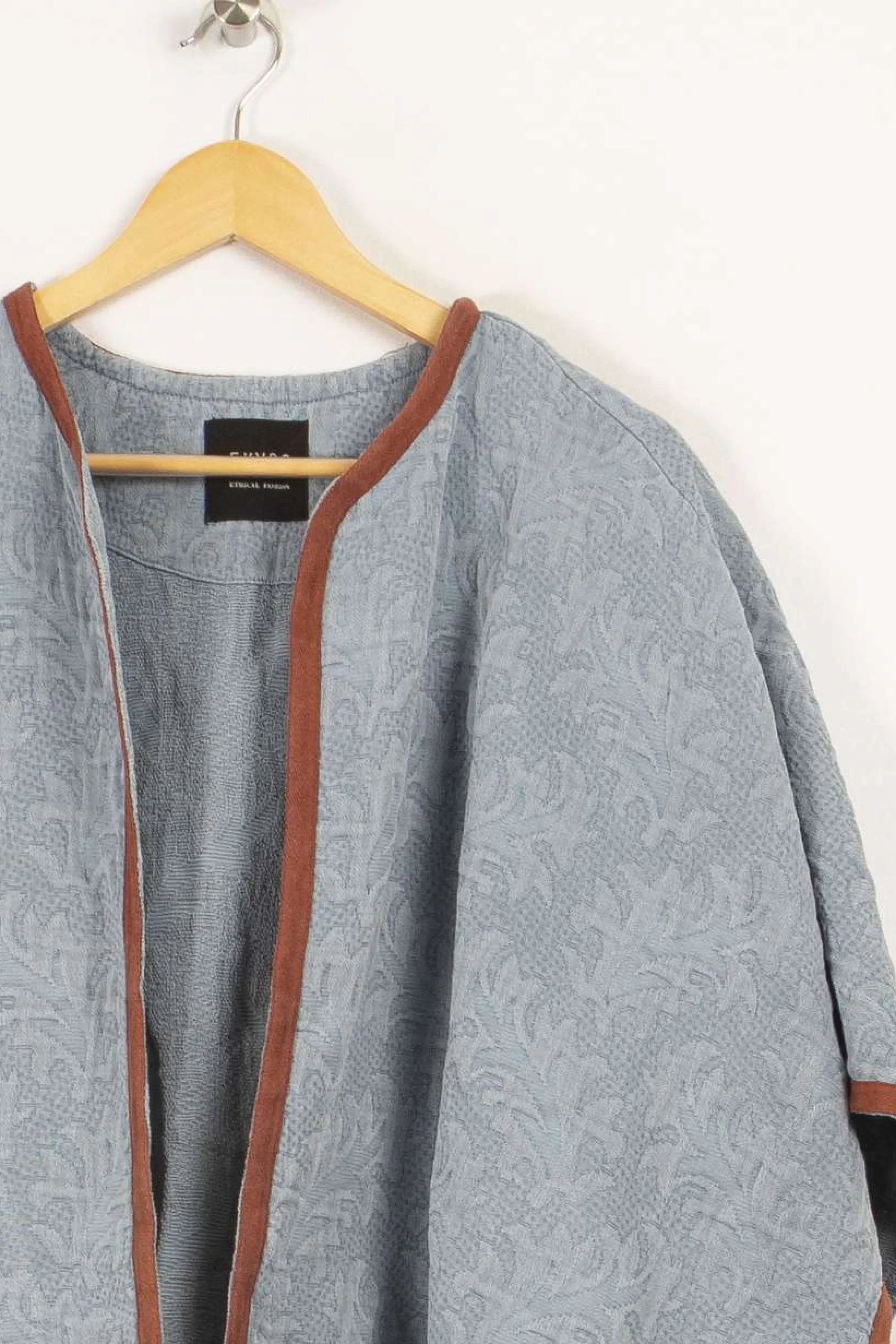 Ekyog Vestes & Manteaux<Veste e avec ceinture - Taille Unique Bleu